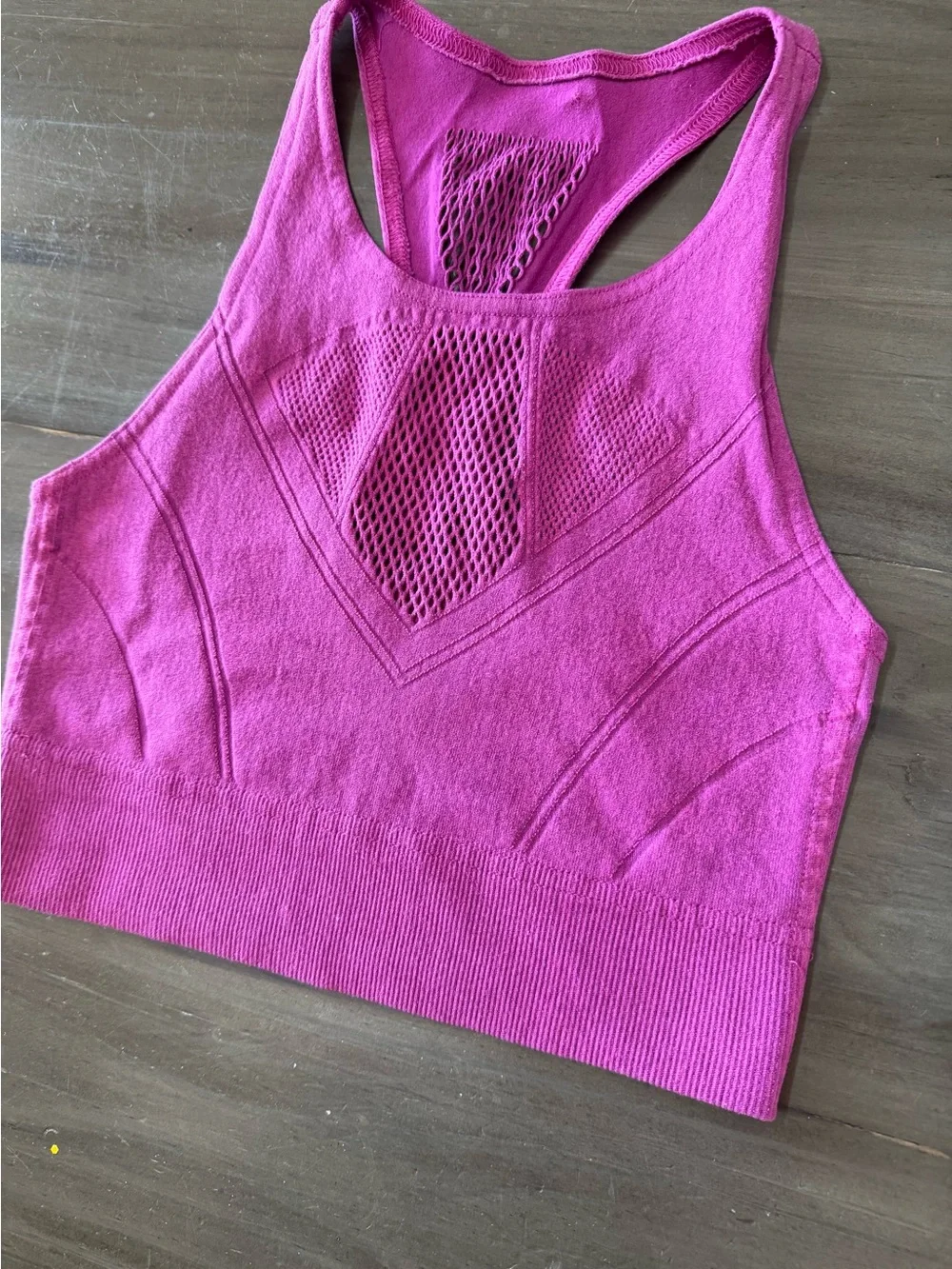 Free People Movement Running Through My Mind Bra Magenta Women’s L